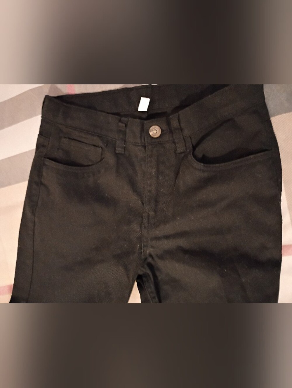 Nautica Big Boys Uniform Stretch Twill Pant with Reinforced Knees - Picture 4 of 8
